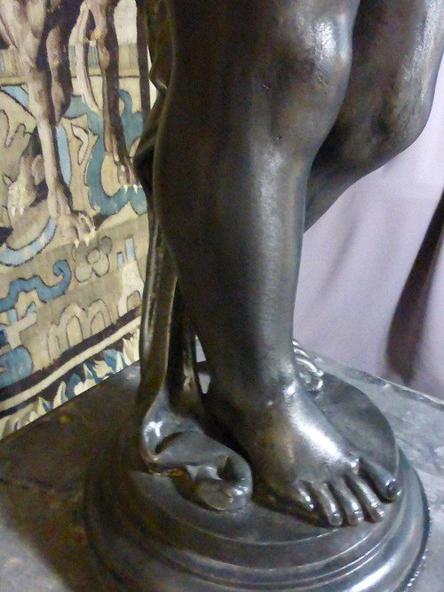 Paire De Statues En Fonte XIXe siècle