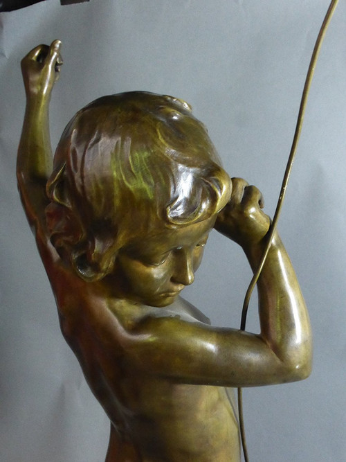 Bronzo firmato Virieux françois louis