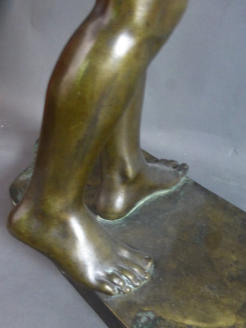 Bronzo firmato Virieux françois louis