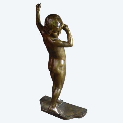 Bronzo firmato Virieux françois louis
