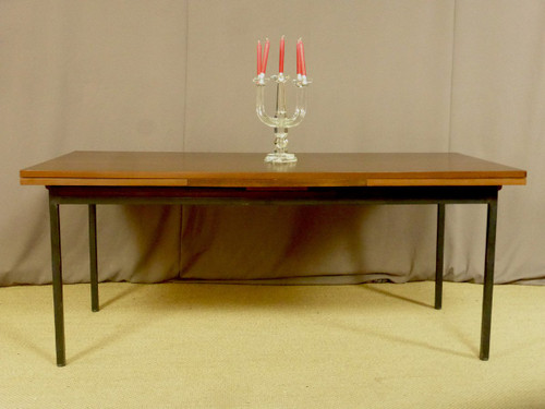 Grande Table à Deux Allonges Années 1970