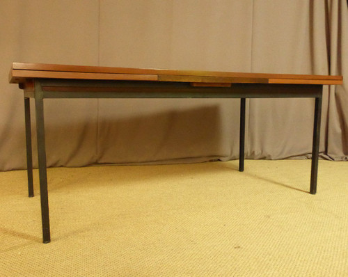 Grande Table à Deux Allonges Années 1970