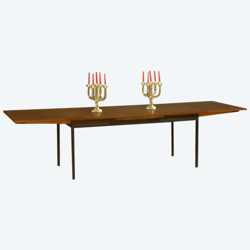 Grande Table à Deux Allonges Années 1970
