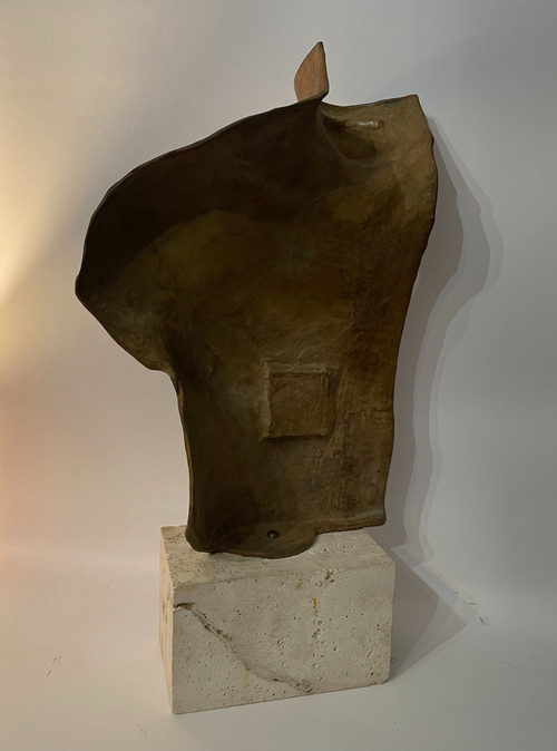 Igor Mitoraj - Busto “Asclepius” - scultura in bronzo