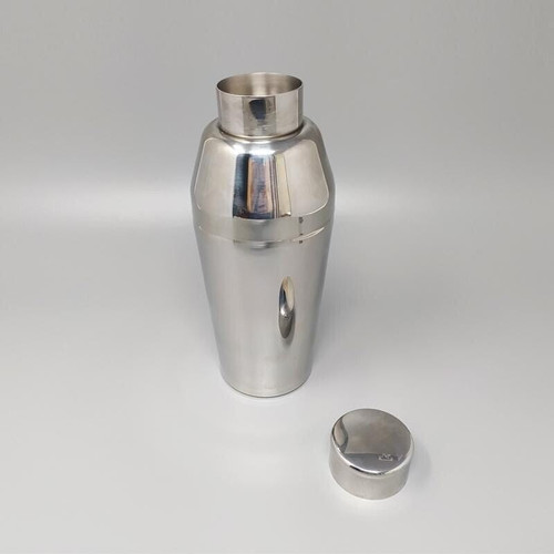 1970 Sorprendente shaker per cocktail di Guy Degrenne in acciaio inossidabile. Fatto in Francia