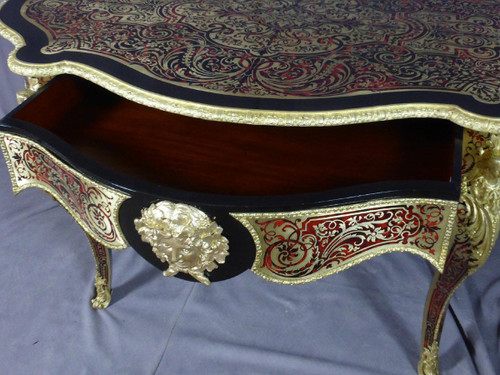 Grande Table Boulle époque Napoléon III XIXe siècle 