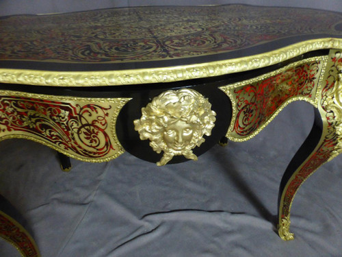 Grande Table Boulle époque Napoléon III XIXe siècle 