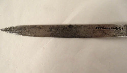 2 Reisemesser aus Silber, Stahl und Ebenholz, Cutler Baker, 18. Galuchat-Koffer