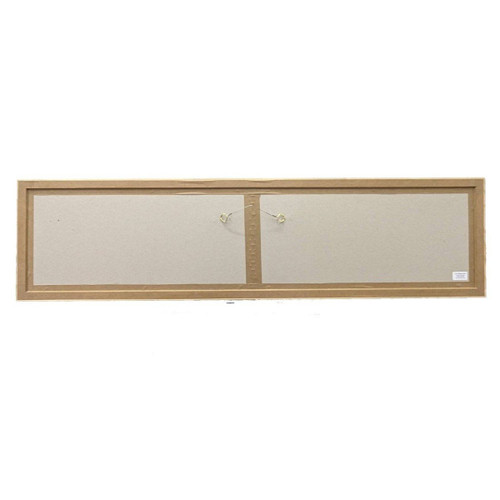 Lithograph Framed By H Pons Viallat, Wife Of Claude Viallat Dimension 31x120 Cm.