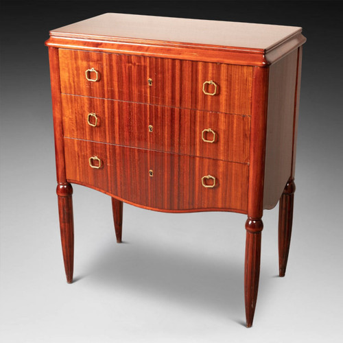 Commode Mid Century En Palissandre, Années 1950