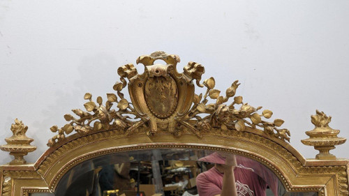 Spiegel im Louis XVI-Stil aus der Zeit Napoleons III