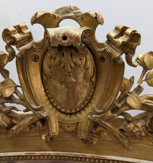 Spiegel im Louis XVI-Stil aus der Zeit Napoleons III
