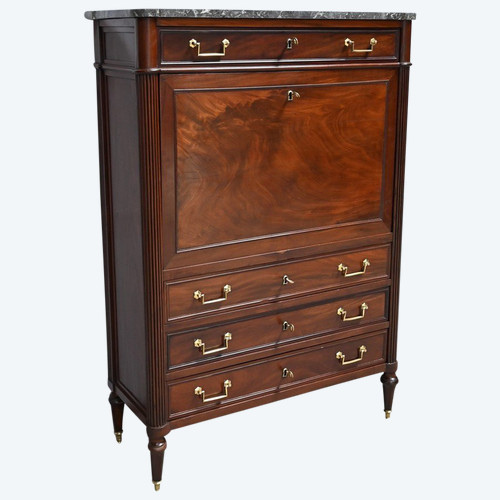 Secretaire in mogano, Luigi XVI - XVIII secolo