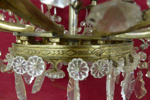 Large Empire Period Chandelier, 19th Century