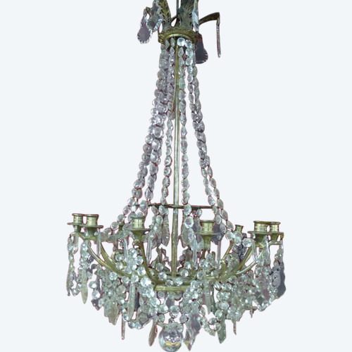 Large Empire Period Chandelier, 19th Century