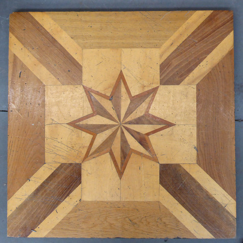 Parquet In Marquetry XIXth Century