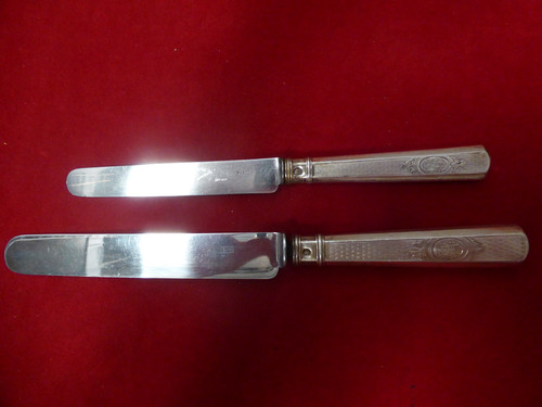 Housewife Of 24 Knives Mounted In Sterling Silver