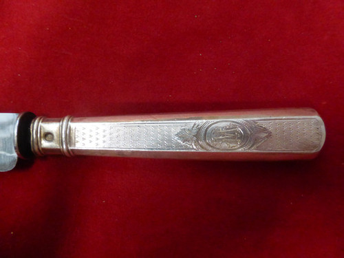 Housewife Of 24 Knives Mounted In Sterling Silver