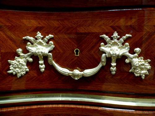 Commode En Marqueterie Style Régence