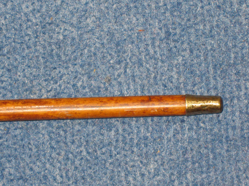 Bastone con pomello a forma di testa di levriero, fine XIX secolo