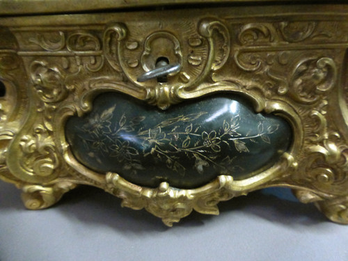 Napoleon III Bronze Jewelry Box