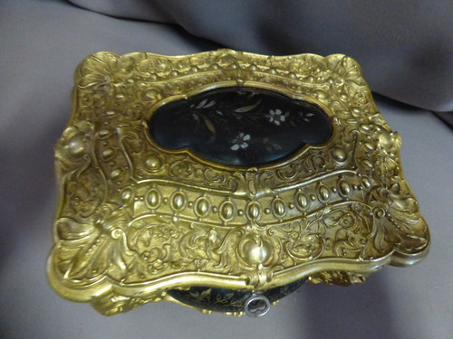 Napoleon III Bronze Jewelry Box