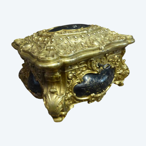 Napoleon III Bronze Jewelry Box