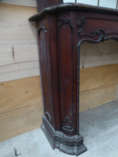 Fireplace And Its Nineteenth Trumeau