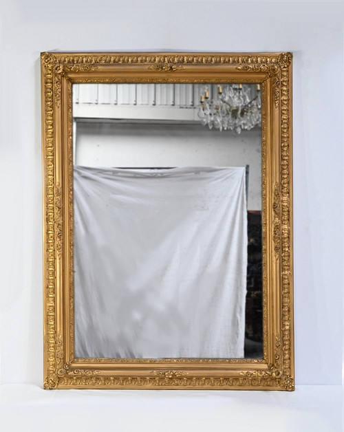 Important Mirror in Golden Wood - 1st part of the 19th century