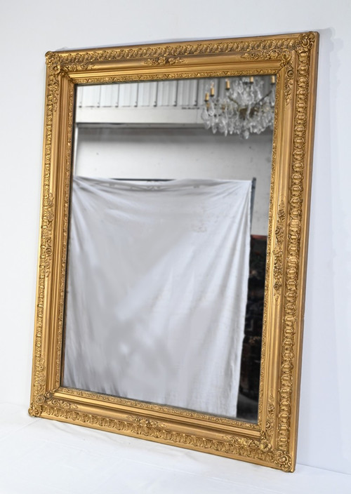 Important Mirror in Golden Wood - 1st part of the 19th century