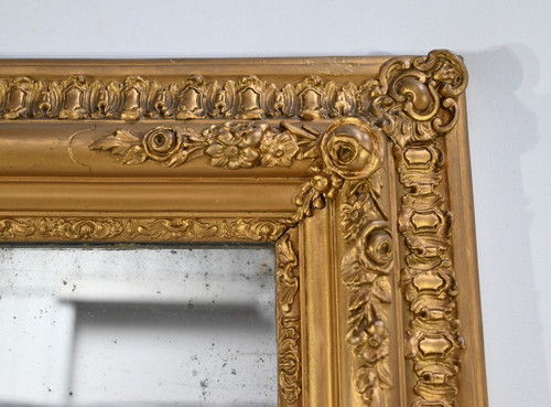 Important Mirror in Golden Wood - 1st part of the 19th century