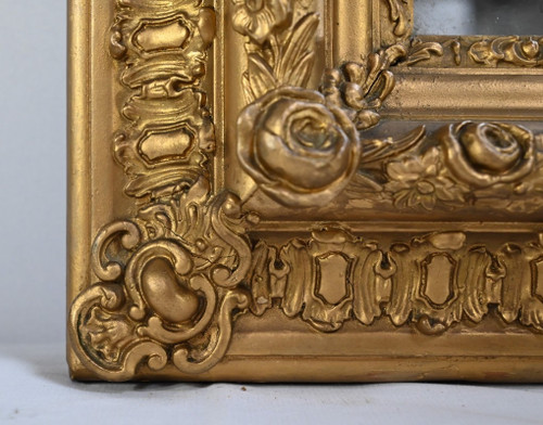 Important Mirror in Golden Wood - 1st part of the 19th century