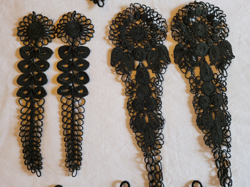 Passamanerie per abiti del XIX secolo