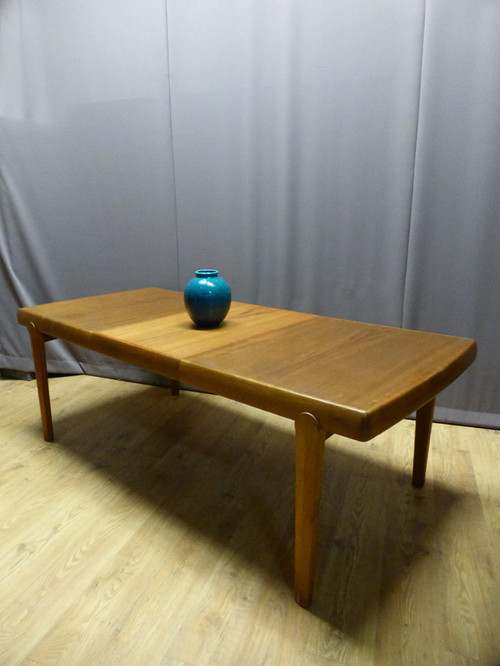 Tavolo vintage in teak, redattore: Vamo Sonderborg - anni '60