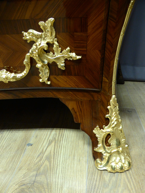 Kommode Grab Louis XV Intarsien XVIII