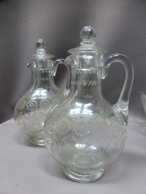 Set di bicchieri di cristallo da 44 pezzi