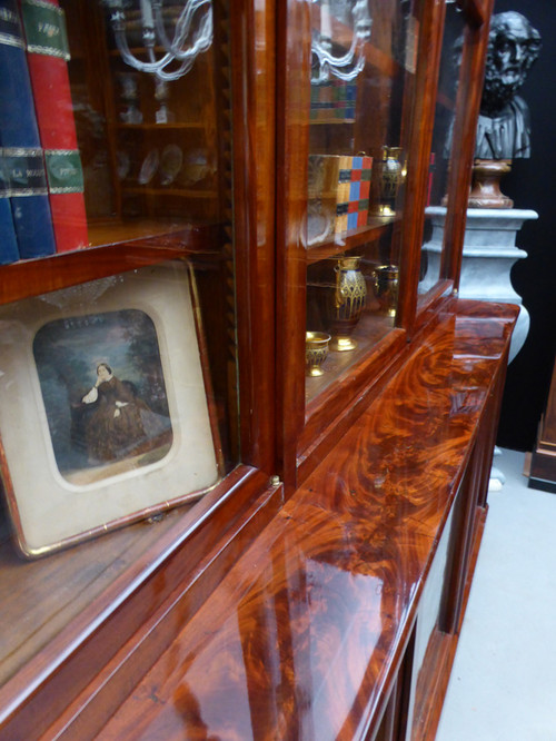 Libreria 12 Ante Mogano (4,65 M)