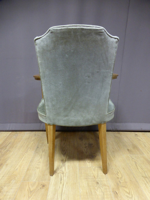 Paire De Fauteuils Dans Le Goût De Gilbert Poillerat