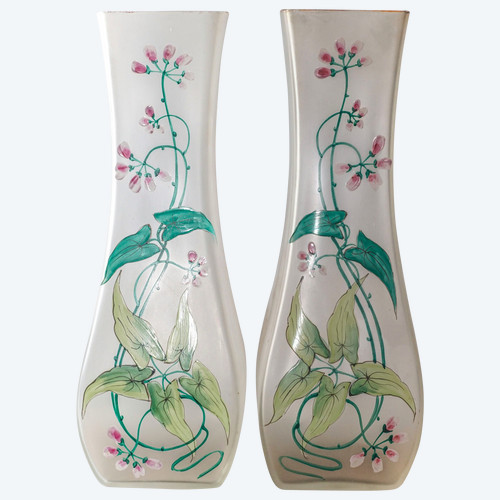 Paire de vases art déco