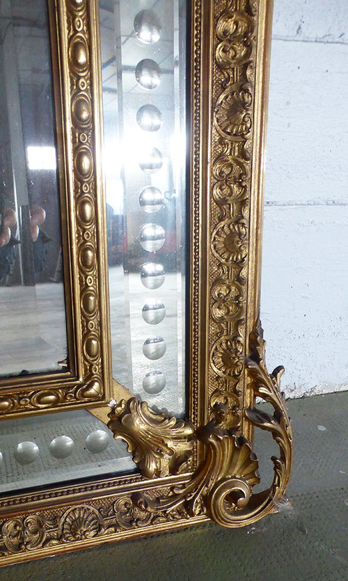 Specchio Napoleone III con riserve
