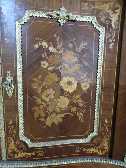 Credenza intarsiata Napoleone III