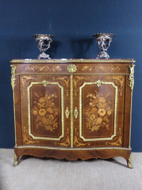 Credenza intarsiata Napoleone III