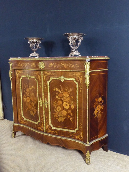 Credenza intarsiata Napoleone III