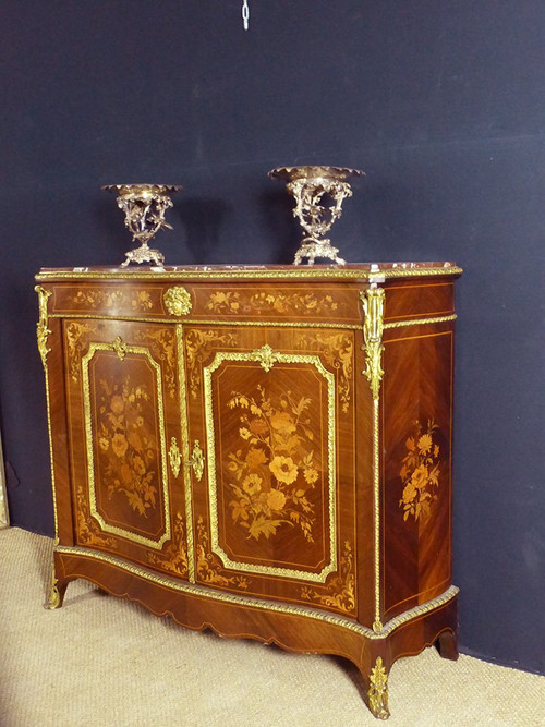 Credenza intarsiata Napoleone III