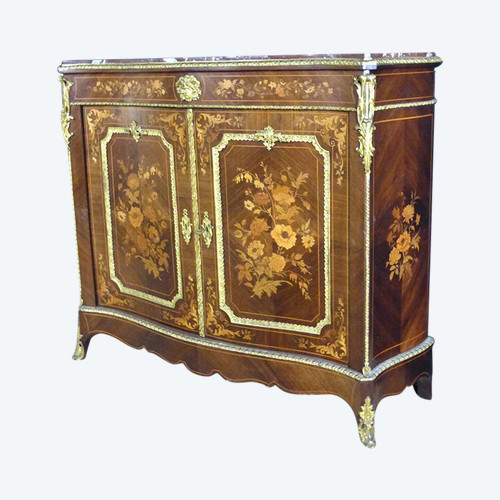 Credenza intarsiata Napoleone III