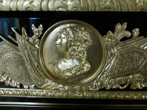 Buffet d'Appui En Marqueterie Boulle époque Napoléon III