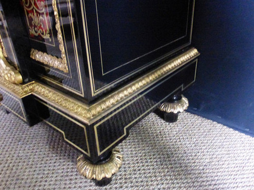 Buffet d'Appui En Marqueterie Boulle époque Napoléon III