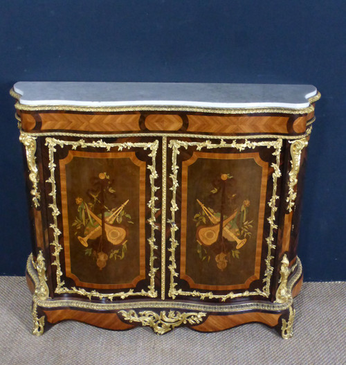 Credenza intarsiata Napoleone III
