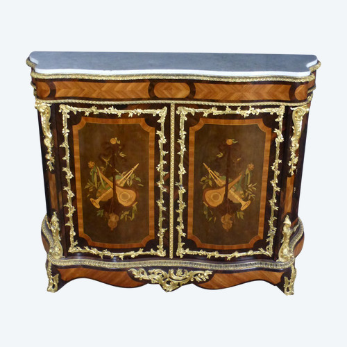 Credenza intarsiata Napoleone III