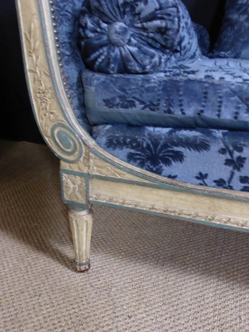 Banquette Directoire Bois Laqué